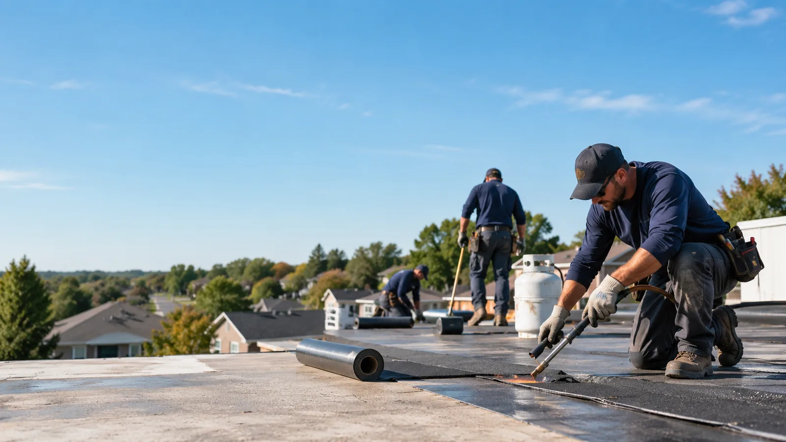 Flat Roof Leak Repair providers in Lowpoint, IL